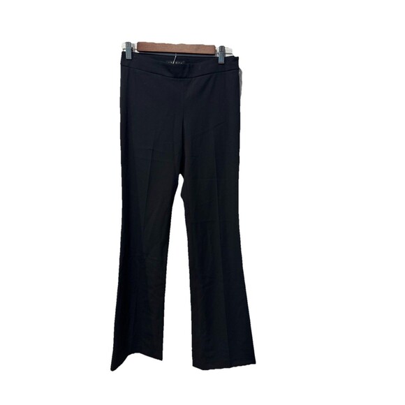Theory Women Dress Pants Wool Black Flare Leg Julianne Tailor Trousers Sz 0 NWT - Picture 2 of 11